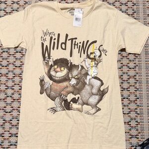 Wild Things Graphic Tee - Cream
